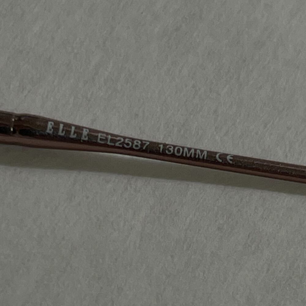 Elle Eyeglasses Rectangle Frames Only El2587 Colo… - image 3